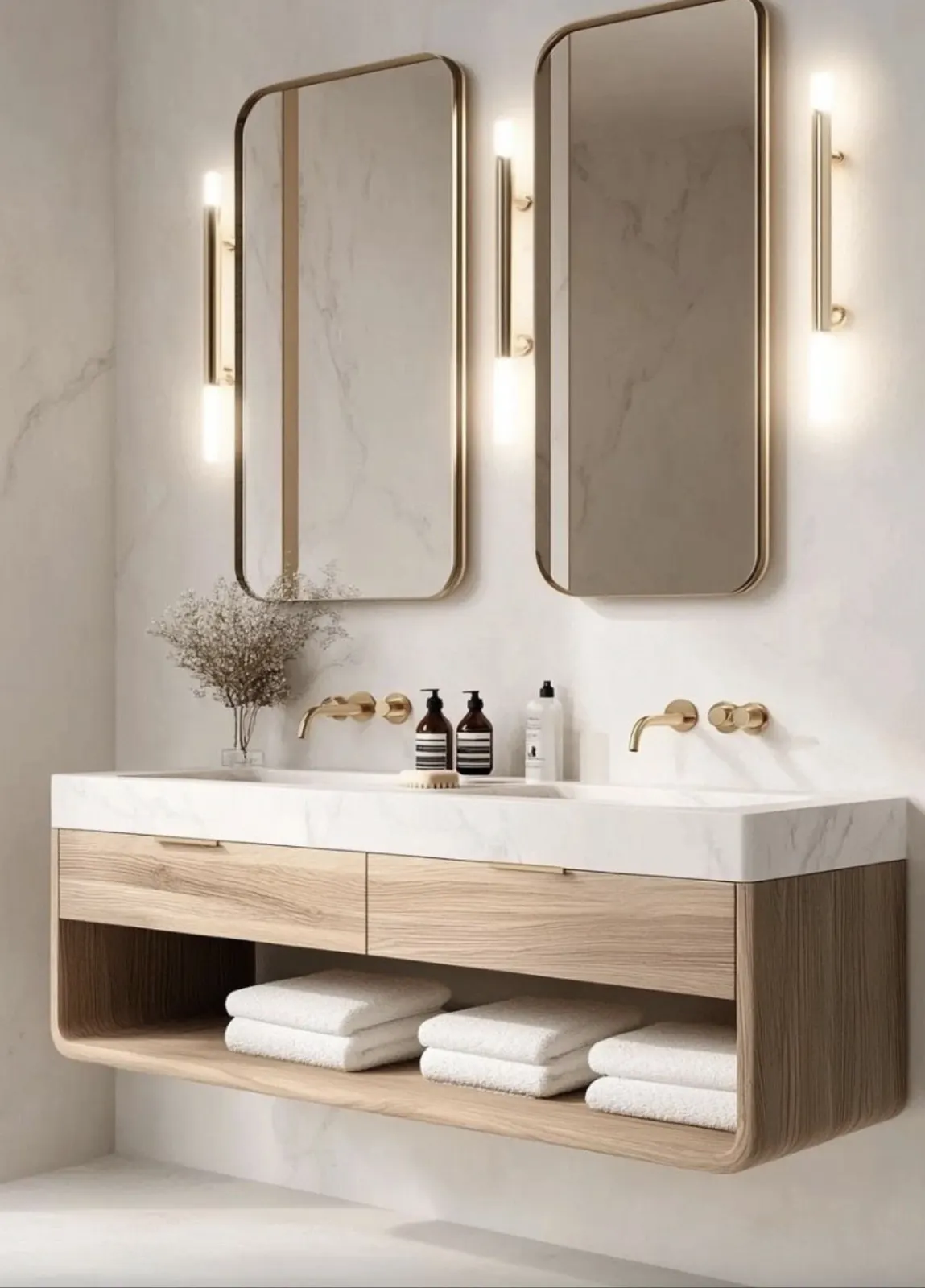 Vanitory diseñado por 1218 Studio